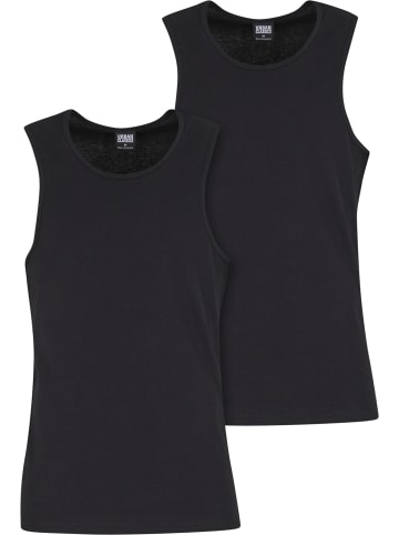 Urban Classics Tanks & Camis in black+black