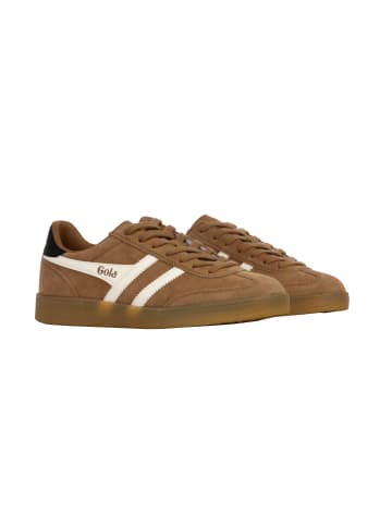 Gola Viper Low-Top-Sneaker aus Leder Braun