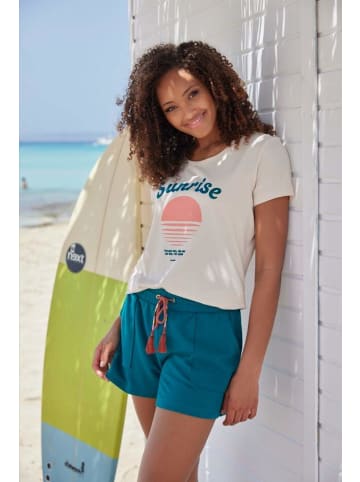 Vivance by Lascana Kurzarmshirt in creme