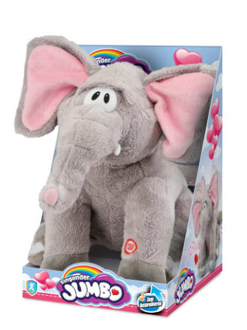XTREM Toys & Sports Kuscheltier Singender Elefant Sugar Pie Honey Bunch, Höhe 27cm, ab 3 Jahre