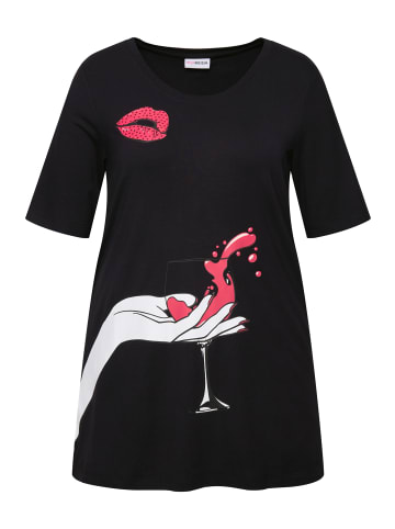 MIAMODA Shirt in schwarz