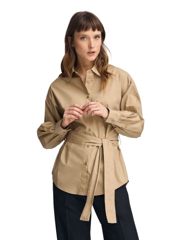 Polo Club Langarmshirt in Kamel