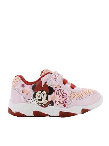 Disney Minnie Mouse Sneaker mit Disney Minnie Mouse Motiv, in Rosa - Leuchtende Sohle