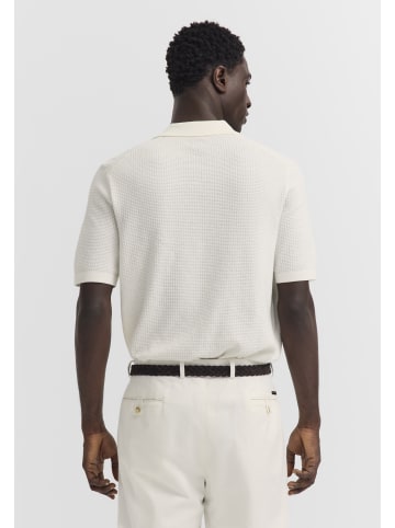 Bugatti Strickpolo in 20-ecru