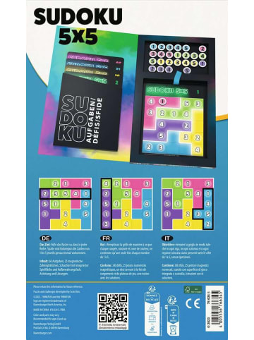 Thinkfun Logikspiel Sudoku 5x5 Ab 8 Jahre in bunt