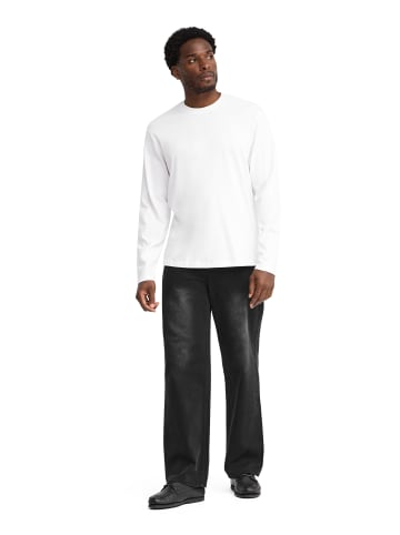 Polo Club T-Shirt MAN BLOCK TSHIRT LS IO LONG SLEEVE LOOSE FIT in weiß