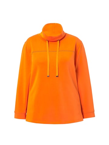 Ulla Popken Sweatshirt in clementine