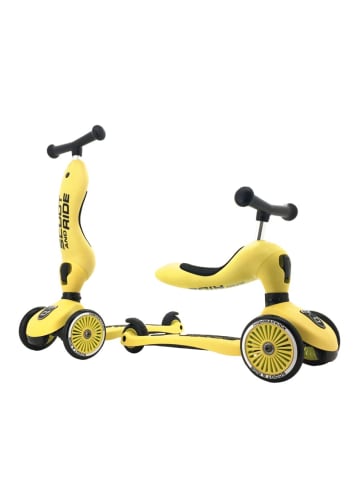 Scoot & Ride Scoot & Ride Highwaykick 1 Rutscherfahrzeug und Scooter - Farbe: Lemon