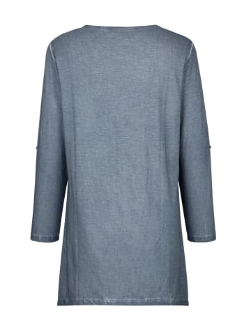 MIAMODA Longshirt in rauchblau