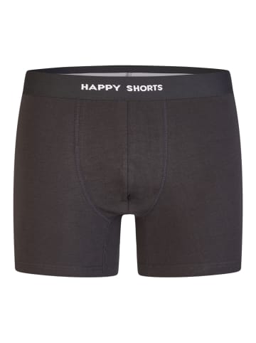 Happy Shorts Boxer Jersey in schwarz, grau