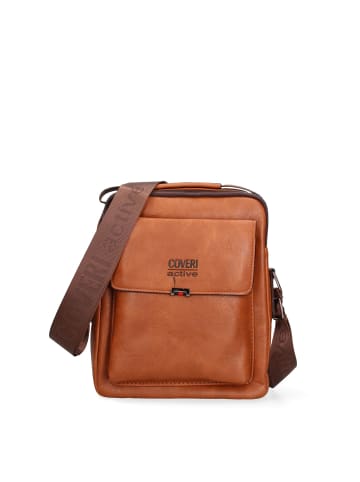 Enrico Coveri Umhängetasche in LIGHT BROWN