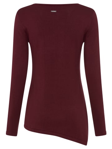 Bruno Banani Strickpullover in dunkelrot
