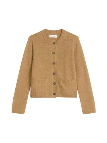 Marc O'Polo Cardigan regular in pure sand