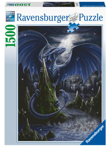 Ravensburger Ravensburger Puzzle - Der Schwarzblaue Drache - 1500 Teile