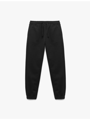 KOTON SWEAT BOTTOMS in Schwarz