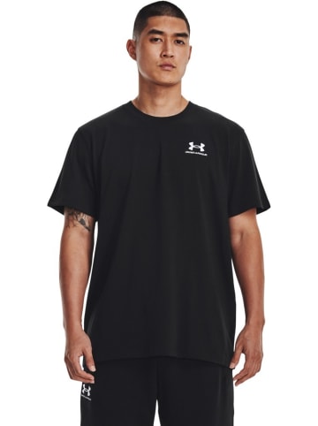 Under Armour T-Shirt "Heavyweight" in Schwarz