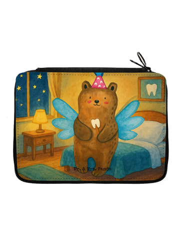 Mr. & Mrs. Panda Mäppchen Bär Zahnfee Design ohne Spruch in Weiß