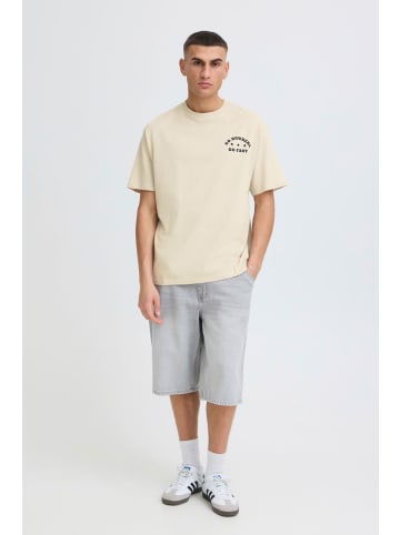 !SOLID Rundhalsshirt SDUstance in Beige