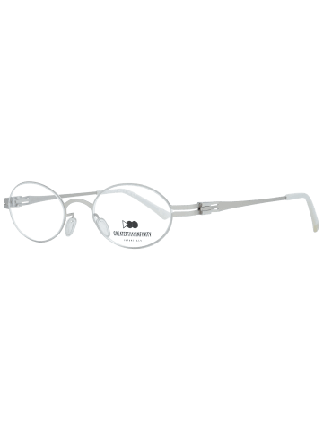 Greater Than Infinity Männer Optische Fassungen Oval Silber