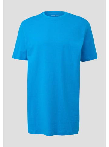 s.Oliver T-Shirt kurzarm in Blau