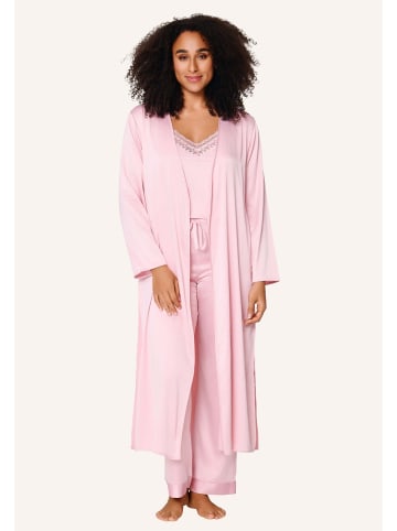 Linga Dore lang Kimono in Rose