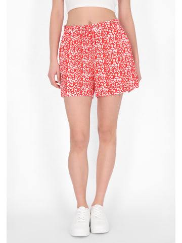 myMo Women Shorts in red white