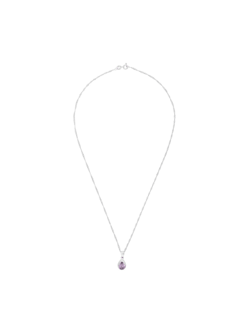 Amor Collier Silber 925, rhodiniert in Lila