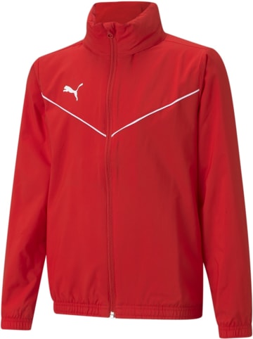 Puma Jacke "TeamRISE All Weather Jacket Jr" in Rot