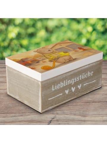 Mr. & Mrs. Panda Aufbewahrungsbox Bär Freiwillige Feuerwehr Desi... in Weiß