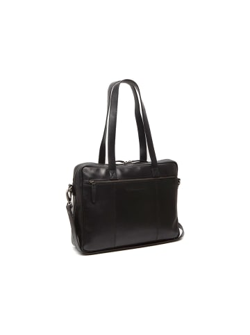 The Chesterfield Brand C48.1245 Modena Gusset Briefcase / Aktentasche Leder in schwarz