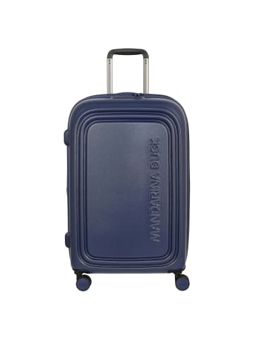 Mandarina Duck Logoduck+ - 4-Rollen-Trolley 70 cm M erw. (deep blue) in deep blue