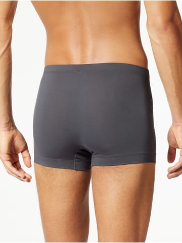 Schiesser Boxershorts Uncover in schwarz-grau