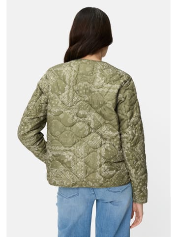 Camel Active Blouson mit Druckknopfleiste in Khaki