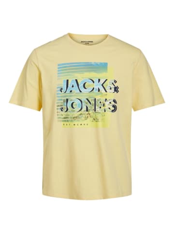 Jack & Jones T-Shirt JCOBOOSTER in Gelb