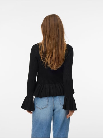 Vero Moda Strickpullover in Black