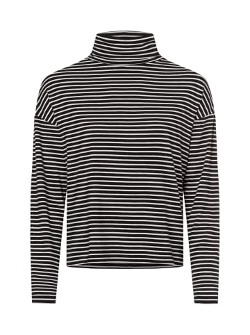 s.Oliver Langarmshirt in schwarz weiß - 0001