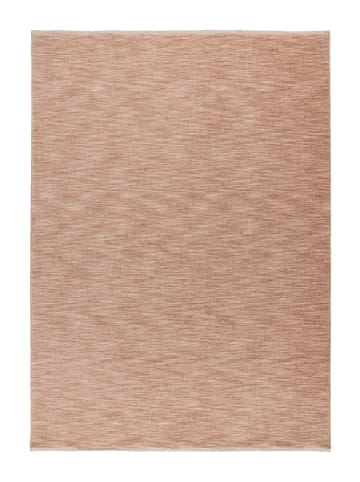 Kayoom Kayoom Neu 2026 Wohnzimmer Kurzflor Teppich Melt 125 pfirsich in pfirsich