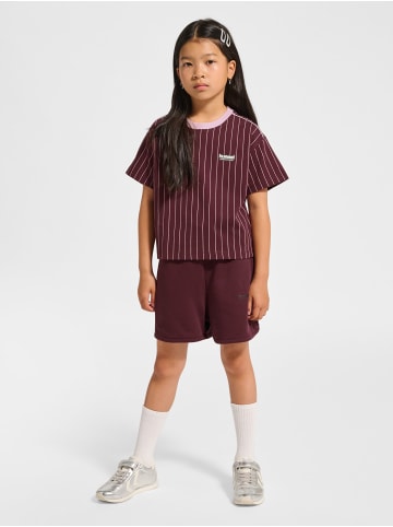 Hummel T-Shirt Hmljr Boxy Mädchen in VINEYARD WINE