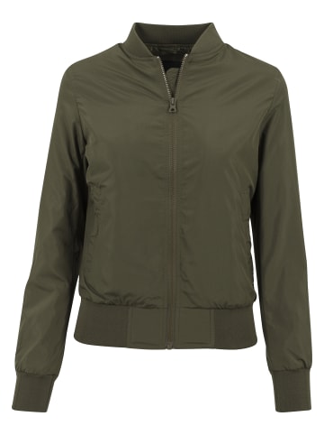 Urban Classics Urban Classics Damen Ladies Light Bomber Jacket in dark olive