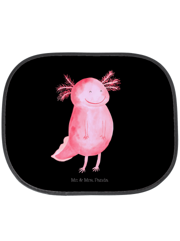 Mr. & Mrs. Panda sonnenschutz Axolotl Glücklich ohne Spruch in Schwarz