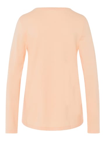 Hanro Longsleeve Sleep & Lounge in peach nougat