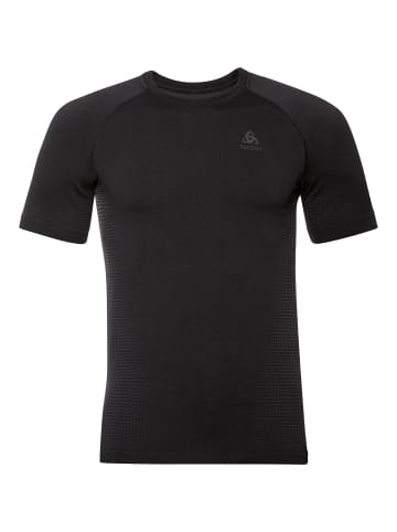 Odlo Funktionsshirt Crew neck s/s PERFORMANCE WARM ECO in Schwarz