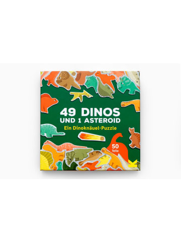 Laurence King Verlag 49 Dinos und 1 Asteroid | Ein Dinoknäuel-Puzzle