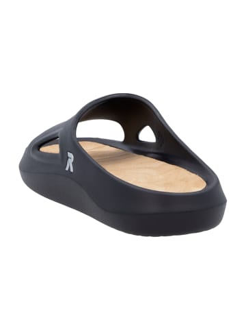rieker Badelatschen in Schwarz
