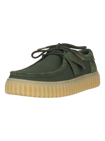 Clarks Schuhe Torhill in 3001H Green Textile