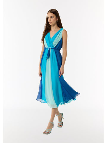 comma Kleid lang in Türkis