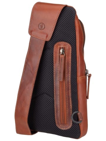 Greenburry Bodybag Newport Crossover-Bag in Caramel