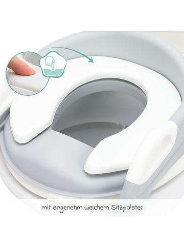 fillikid Toilettentrainer Ben höhenverstellbare in weiss,grau