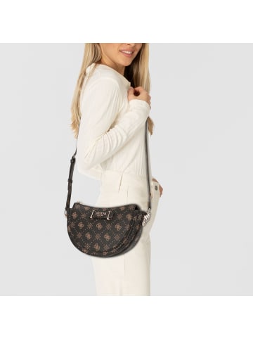 Guess Silia Umhängetasche 28 cm in espresso logo