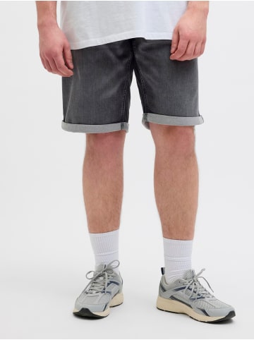JACK & JONES PLUS Regular Fit Shorts in Black Denim